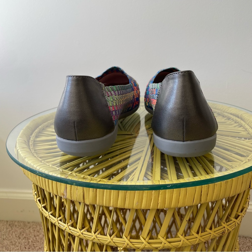 Comfortview Multicolor Woven Flats - Picture 5 of 9